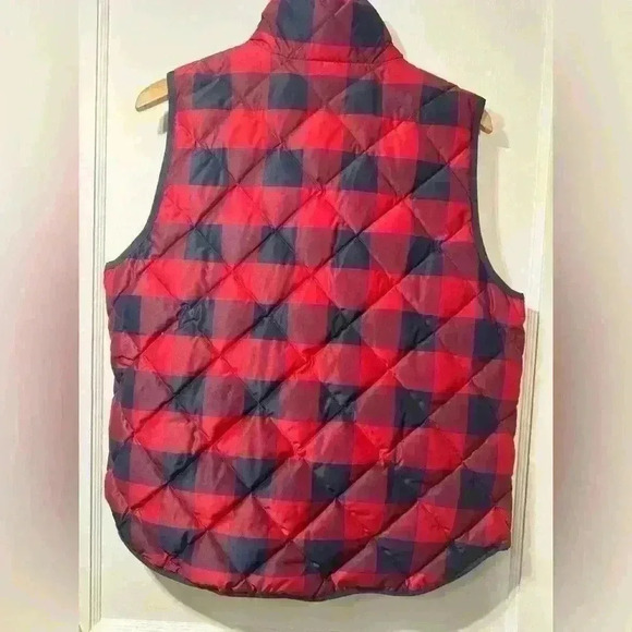 J. Crew Excursion Quilted Vest In Buffalo Check - Picture 3 of 6